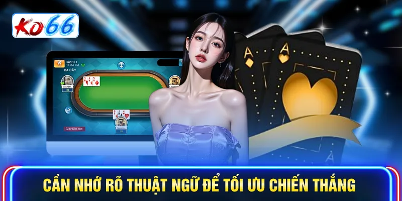 Cần nhớ rõ thuật ngữ để tối ưu chiến thắng