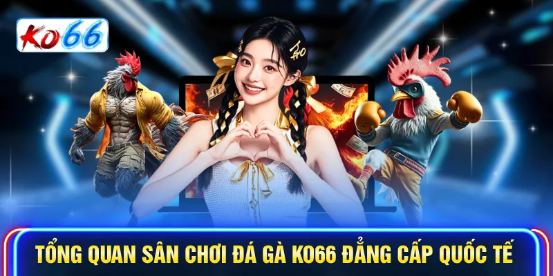 Tổng quan sân chơi Đá gà KO66 đẳng cấp quốc tế 
